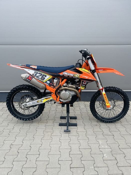 JAK NOWY KTM SXF 450 z 2022 78 mth od NOWOŚCI Akrapovic TRANSPORT