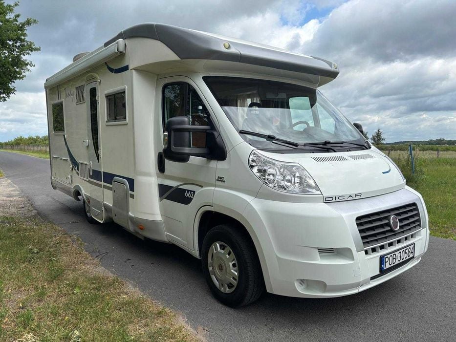 MC Louis  663, Fiat Ducato Kamper 2008r, 2.3jtd, 128KM, 115 tys km