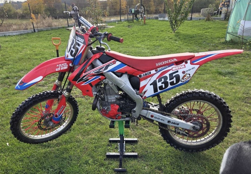 Honda CRF 450 po generalnym remoncie,  1 mth
