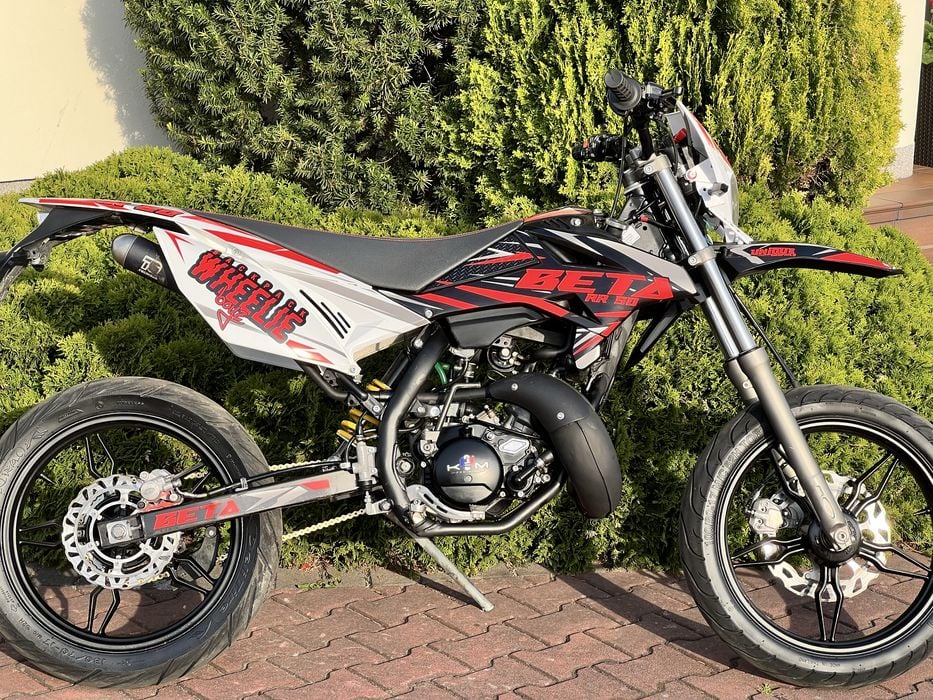 Beta rr 50cc 2015r supermoto prawko AM