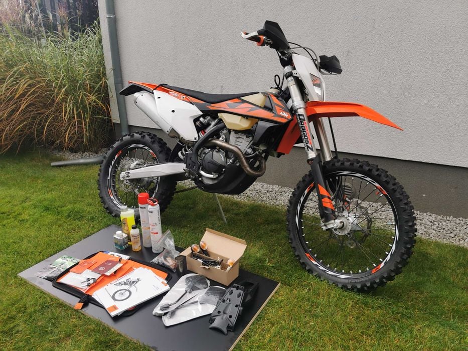 KTM 350 EXC 2018/2019 salon polska 203 mtg kontrola trakcji 250 Poznań