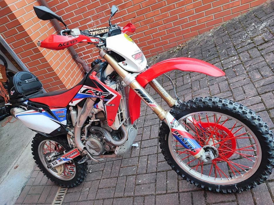 Honda CRF450X 2005r Piękna Zarejestrowana PL  "Zamiana"