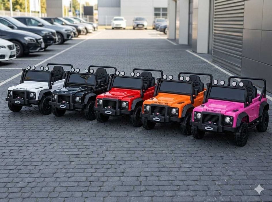 BAWIBUS.PL Autko na akumulator LAND ROVER DEFENDER jeep 2x100 terenowy