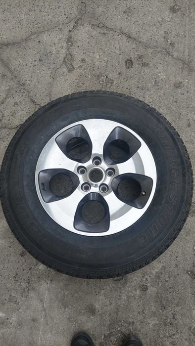 Sprzedam 5 kpl. felg z oponami do Jeep Wrangler - 255/70 R18