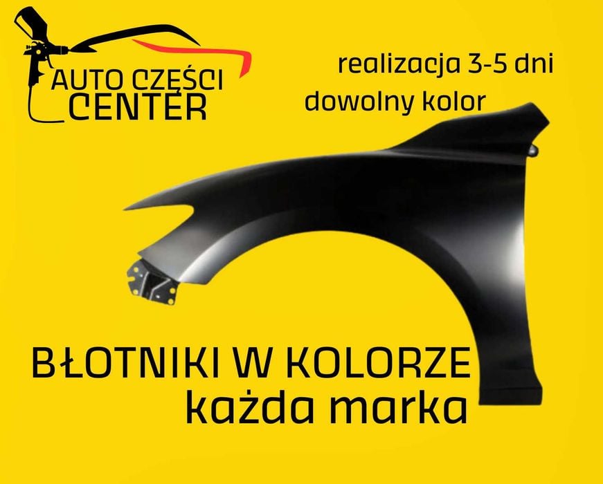 NOWY BŁOTNIK - KAŻDY kolor i auto - wysyłka - Jakość SERWISOWA