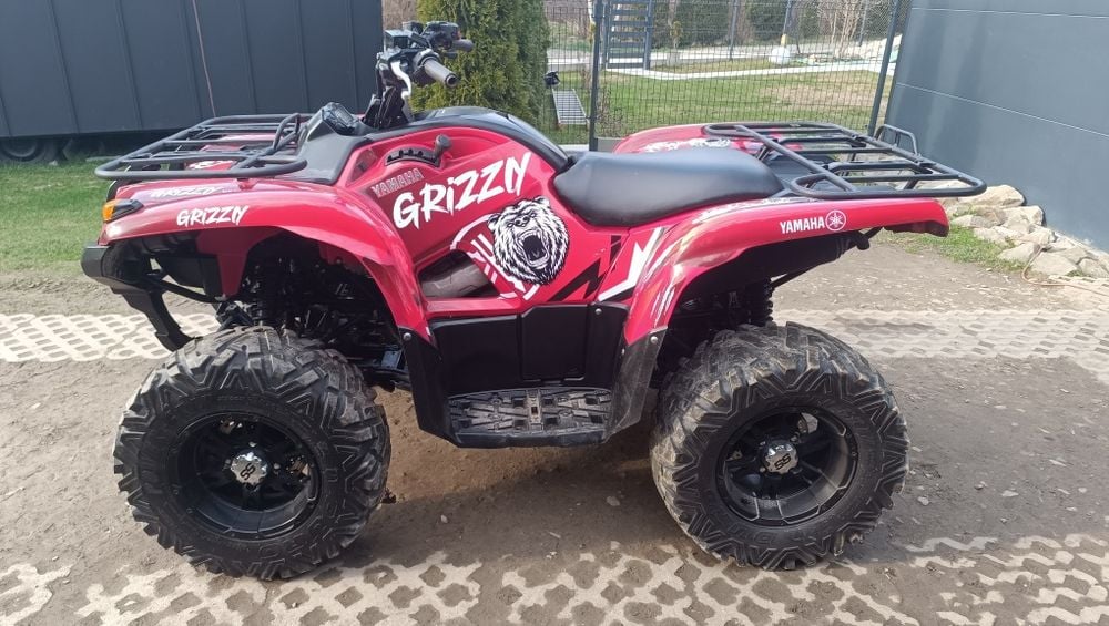 Yamaha grizzly 700 eps homologacja kingquad cf moto