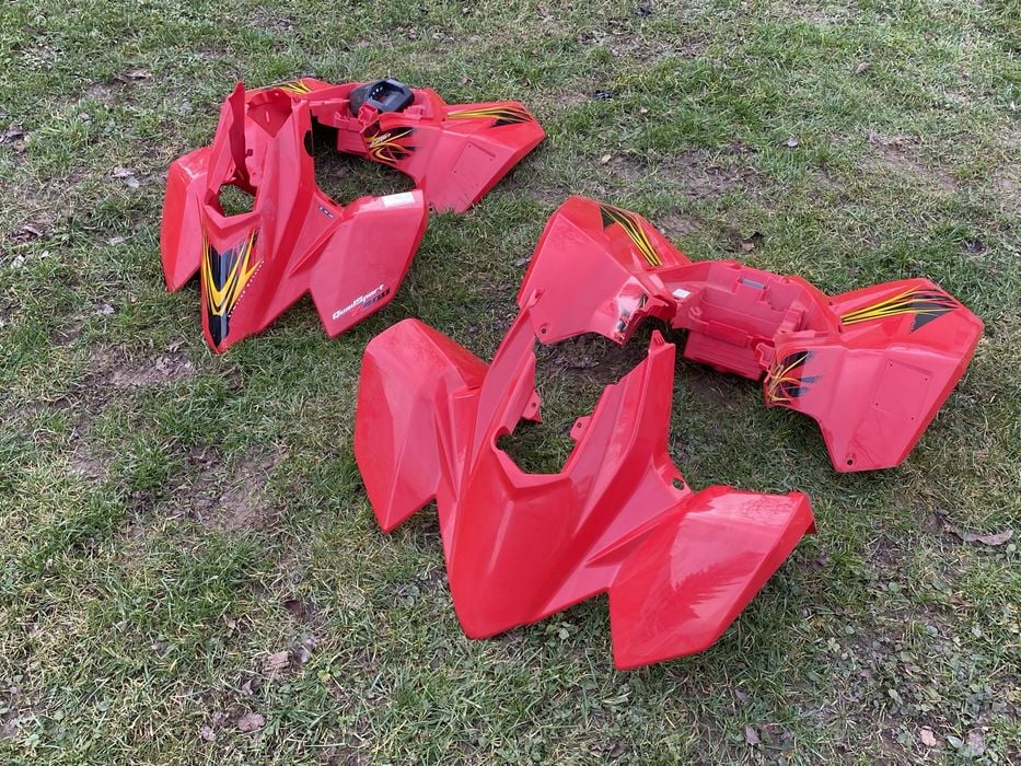 Plastiki owiewki nadkola Suzuki ltz 400 K9 wtrysk