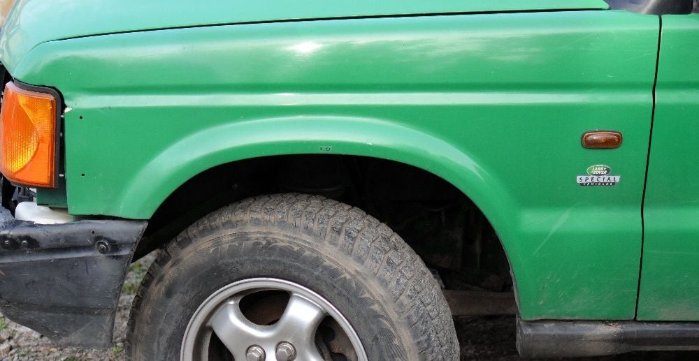 Błotnik Lewy Przód Land Rover Discovery II
