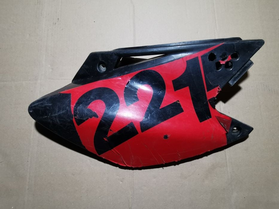 Kawasaki kx 250 F osłona owiewka tył prawa boczna panel