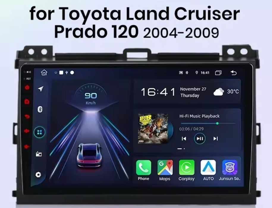 Radio nawigacja TOYOTA LAND CRUISER Navi Gps Android