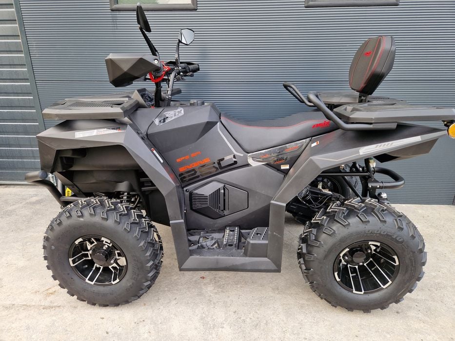 Quad 250 Asix Cyber lub Cyber 300 4x4  Homologacja 2 na osoby Raty