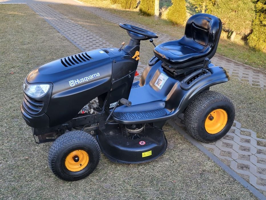 Traktorek kosiarka Husqvarna  pompa