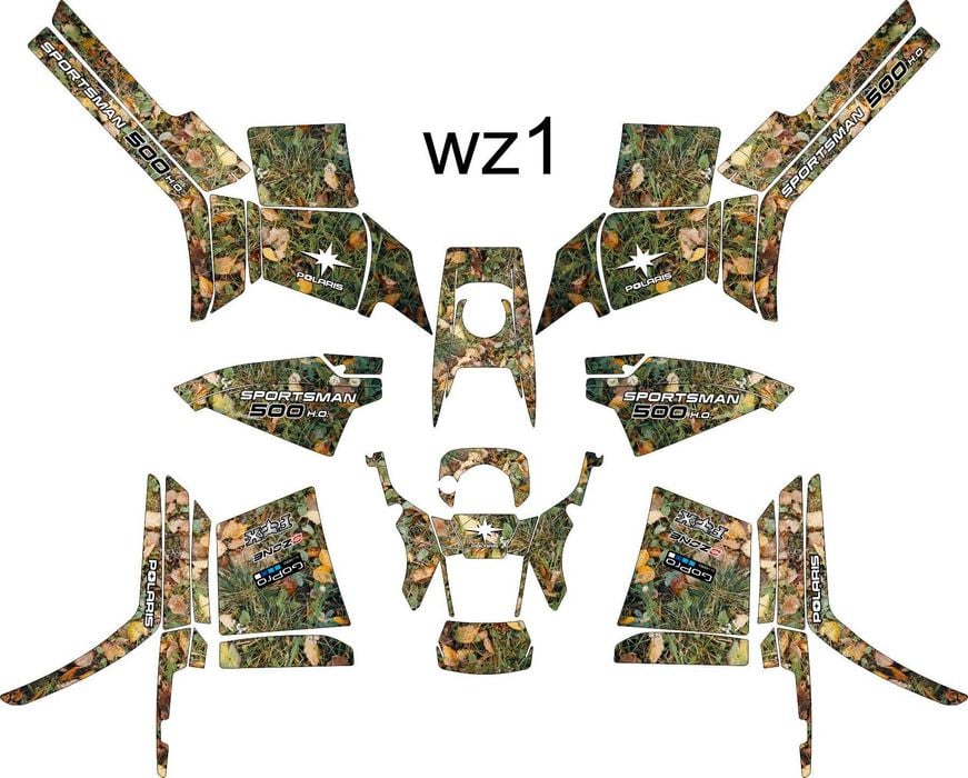 Naklejki Polaris Sportsman 500 Okleina