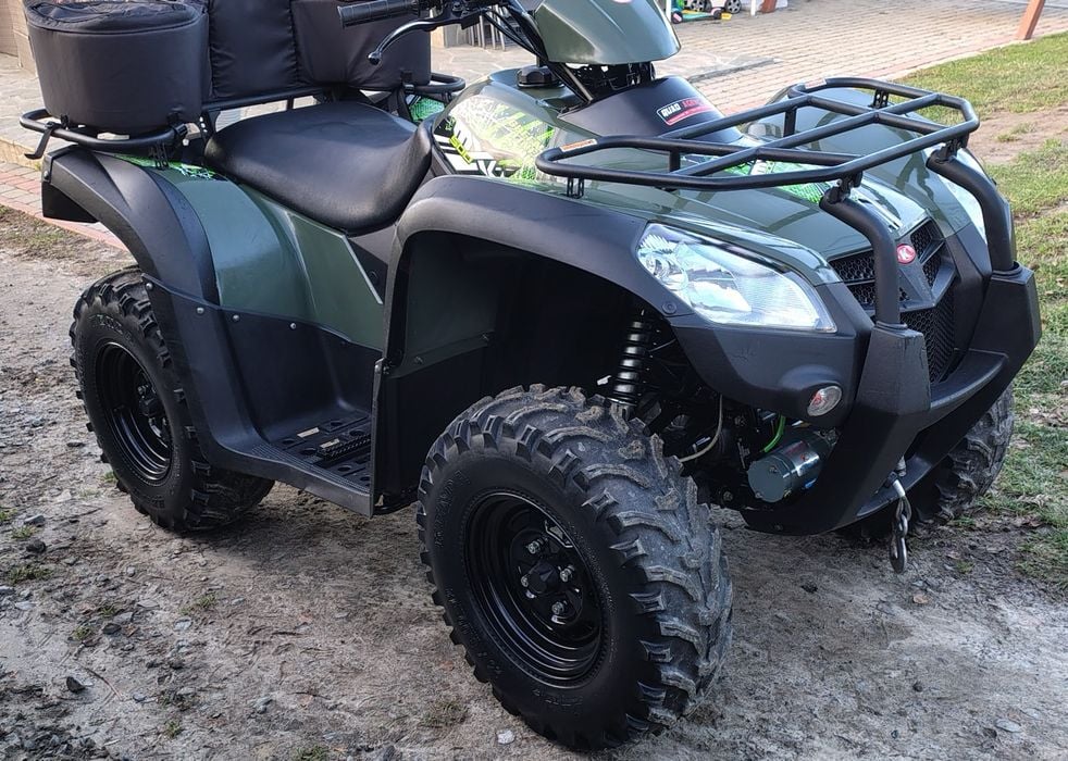 Kymco mxu 500 4x4 L7e homologacja jak nowy ! 550 pług cf Moto