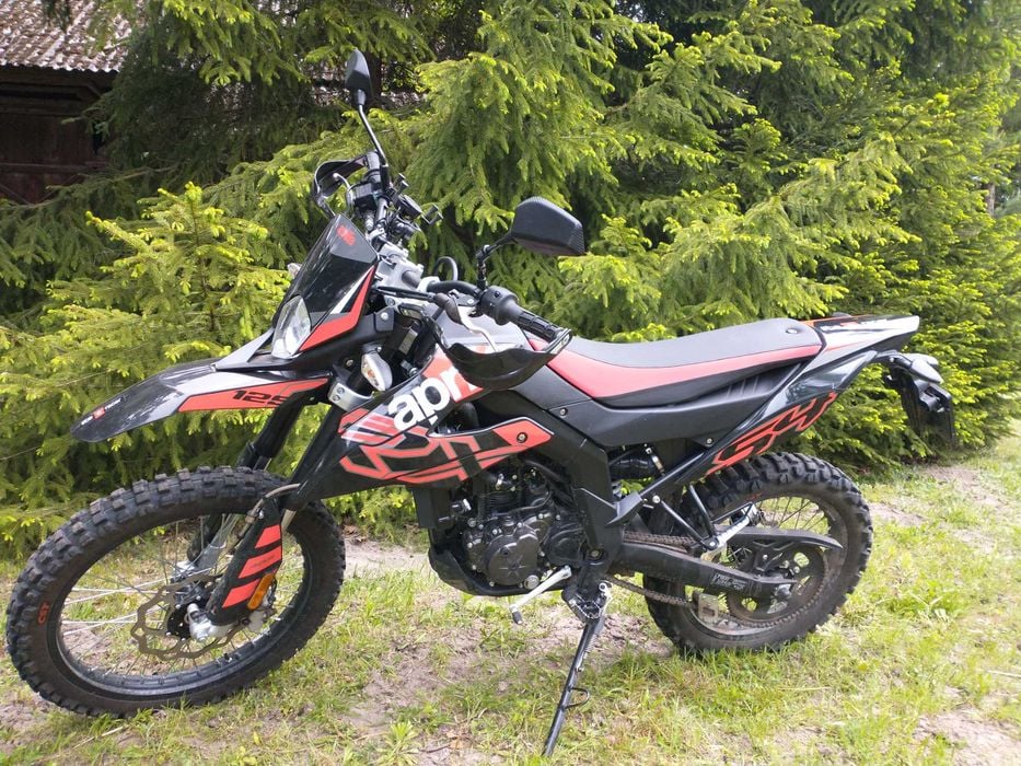 Aprilia RX 125cm 2024r na gwarancji 1360km