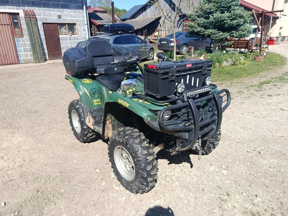 YAMAHA Grizzly 700 - wszystko sprawne. Gotowy do jazdy.