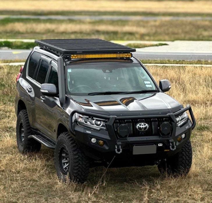 Toyota Land Cruiser LC150 PRADO Stalowy zderzak HAMER 4x4 KING BullBar