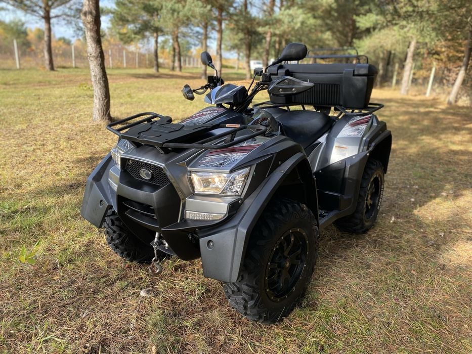 Quad Kymco MXU 700i 4x4 sprowadzony homologacja świetny stan.