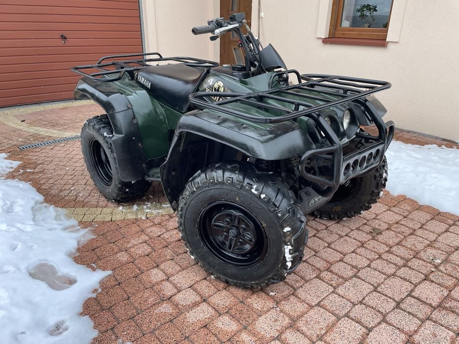 Yamaha kodiak 400 z napedami 4x4 rekutor maly przebieg super stan
