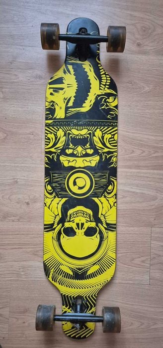 Longboard NILS EXTREME łożyska abec-9 deskorolka wood