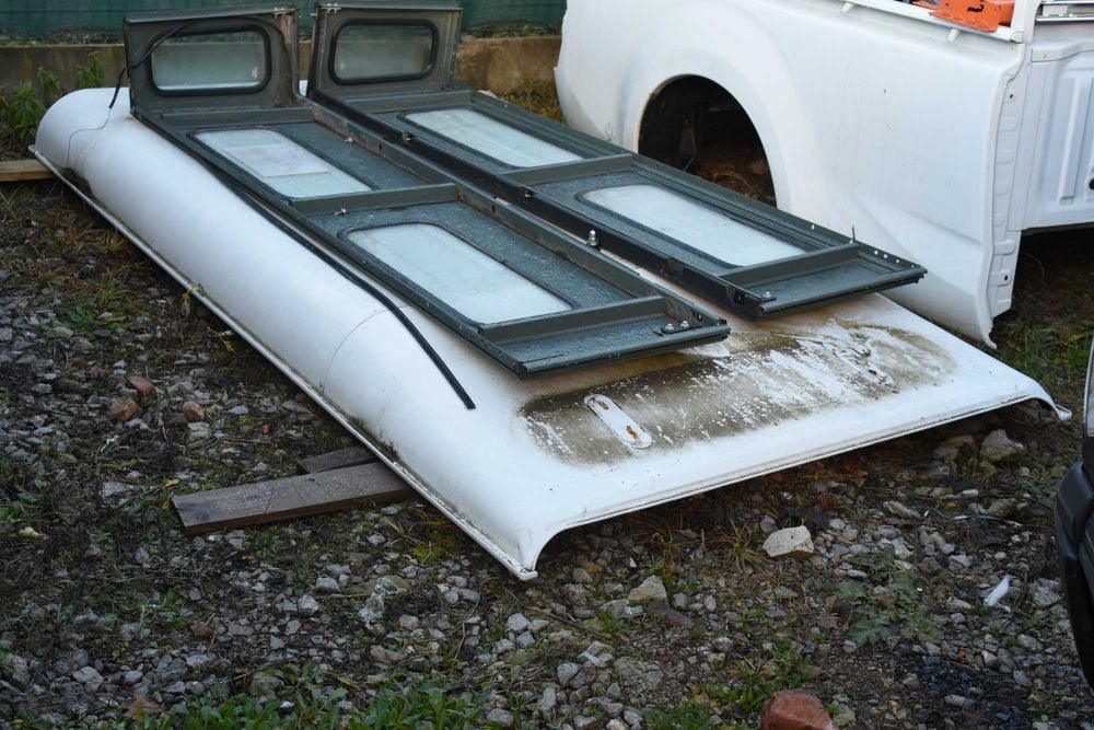 Nadstawka prawa lub lewa z szybami Land Rover Defender 110 puma