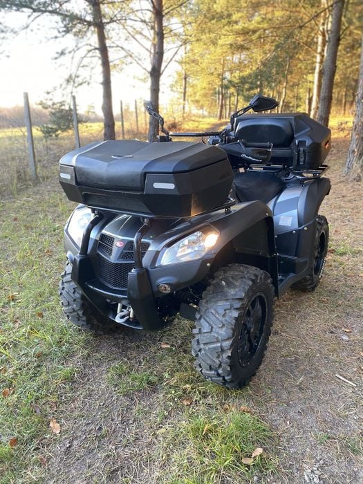 Quad Kymco MXU IRS 500 DX 4x4  zarejestrowany sprowadzony. Ładny stan.