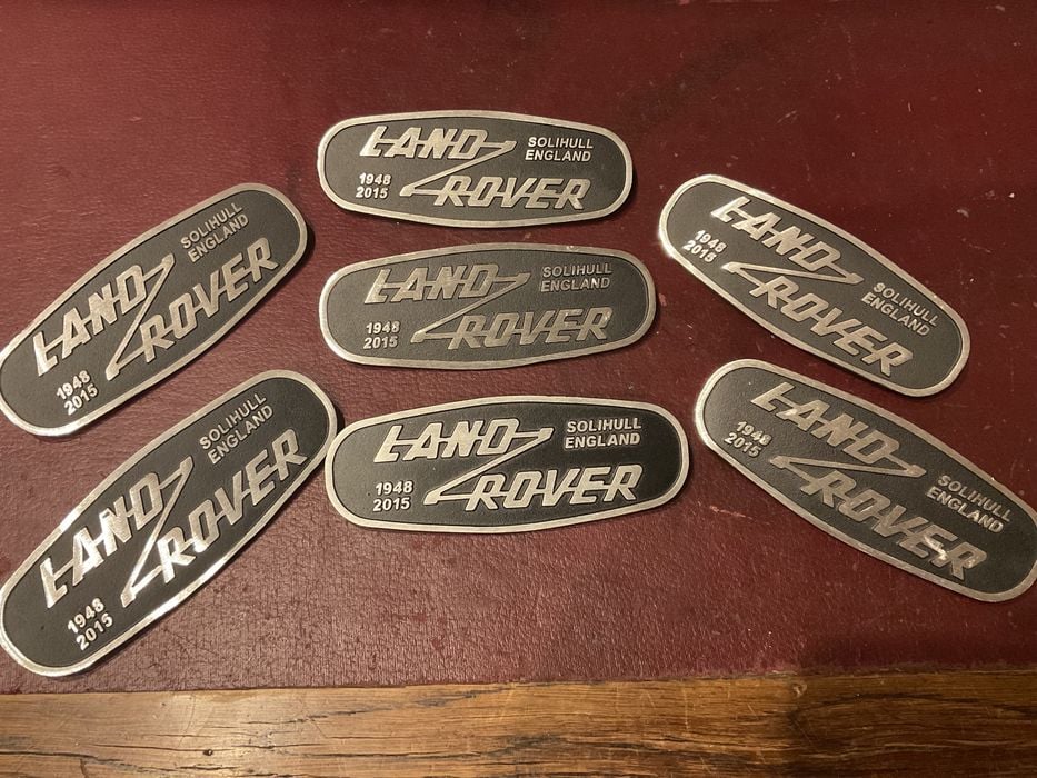 Land Rover defender Solihull znaczek, emblemat