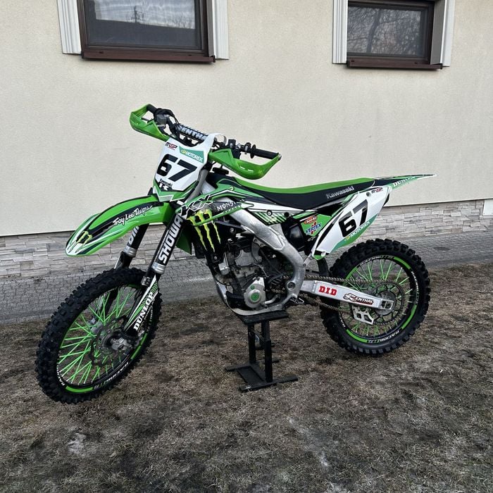 kawasaki kxf 250  2015R WTRYSK Podwójny Renthal Showa Zadbany