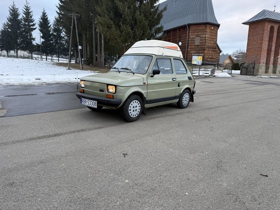 Fiat 126p 650E – oryginał, kapliczka, dodatki możliwa zamiana za quad