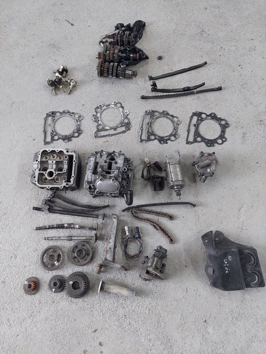 Yamaha raptor 660 głowica skrzynia pompa gałka amortyzatory zacisk pia