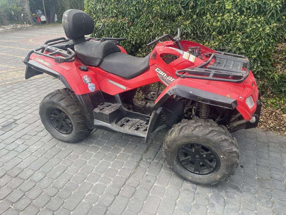 Quad BRP CAN-AM OUTLANDER 800 MAX zarejestrowany bez silnika