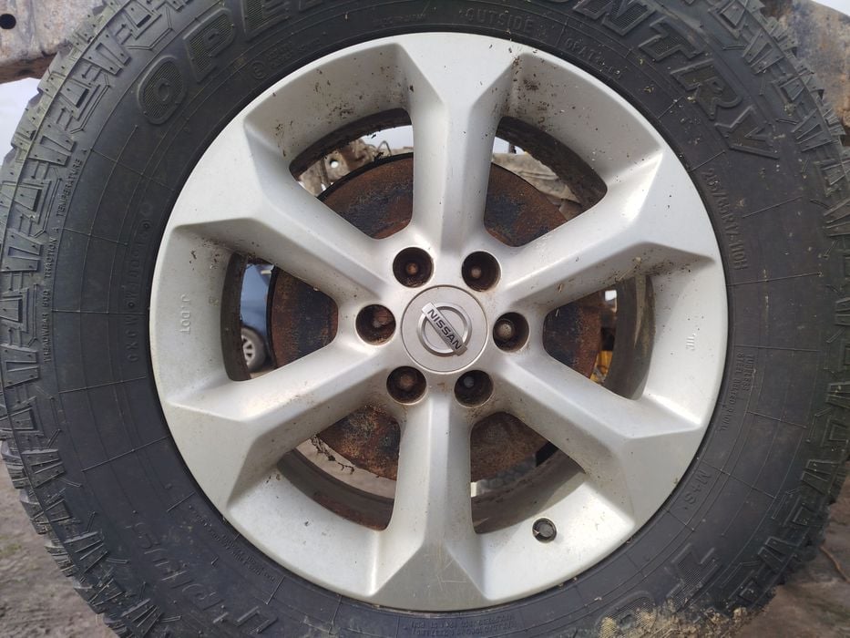 Nissan Navara D40 felgi aluminiowe 17