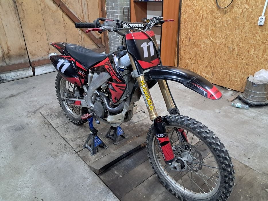 Honda  crf  450  Zadbana
