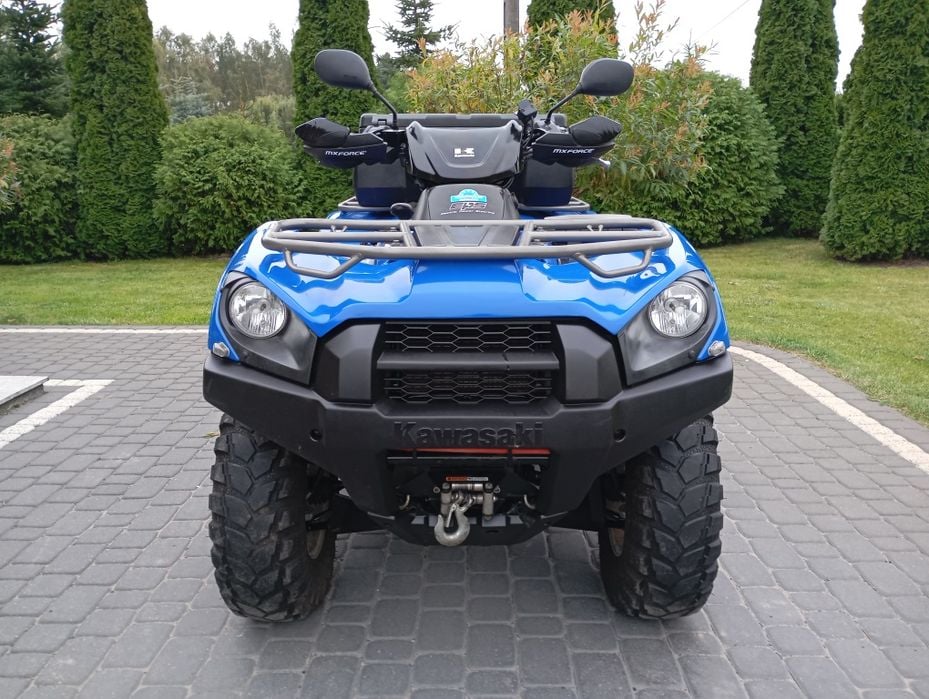 Quad Kawasaki Brute Force 750i 4x4 EPS Blokady Led Homologacja