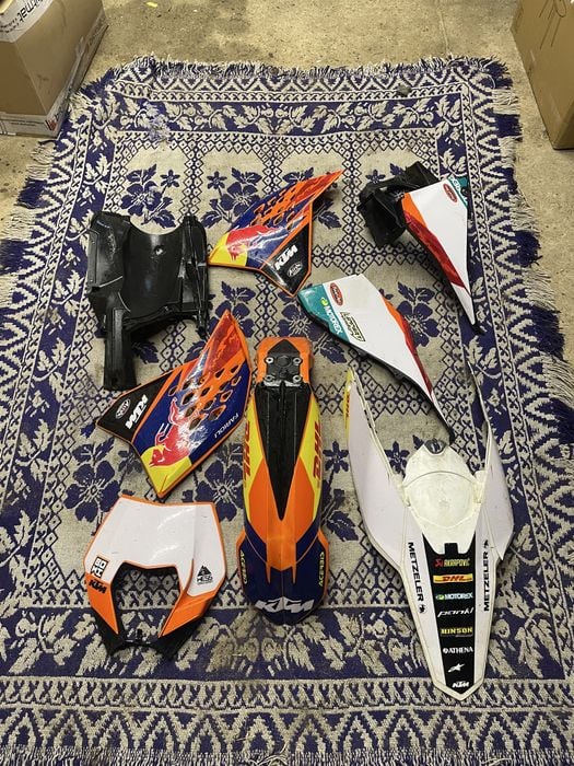 Komplet plastików ktm exc/excf/sxf/sx