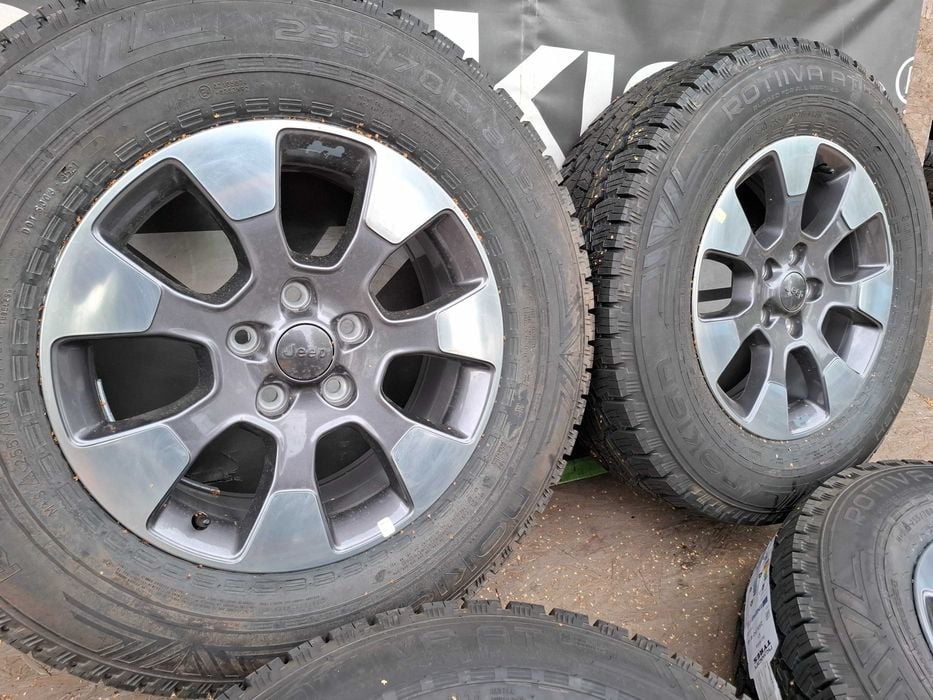 Felgi aluminiowe ! JEEP WRANGLER JL 18 CALI ! NOWE MONTAŻ ! TMPS !