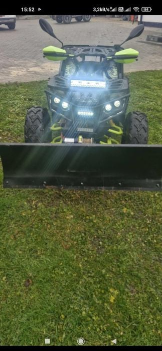 Quad BARACUDA 250 BRT.bardzo zadbany . wyciągarka i pług do śniegu