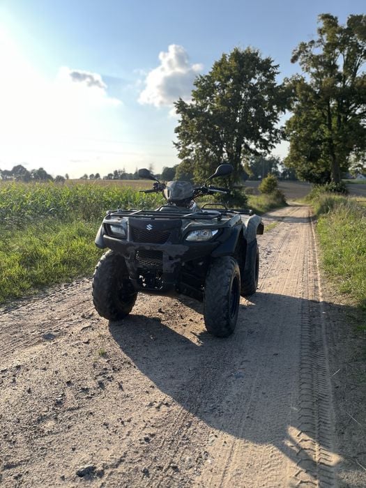 Suzuki kingquad 450 zarejestrowany 4x4 WTRYSK quad terenowy offroad