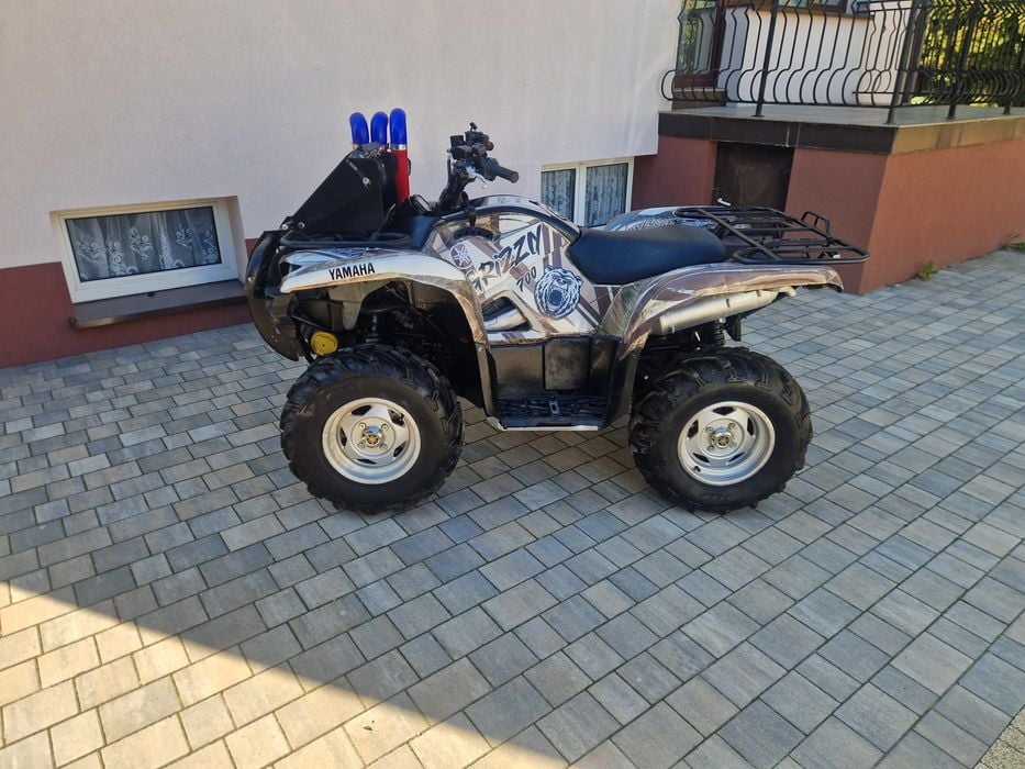 Yamaha grizzly 700 zarejestrowany