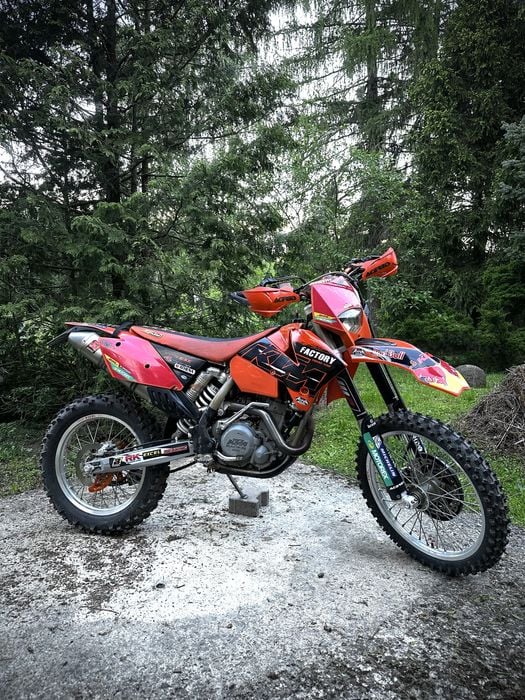 Ktm exc 525 rfs 2005 enduro cross 400 450