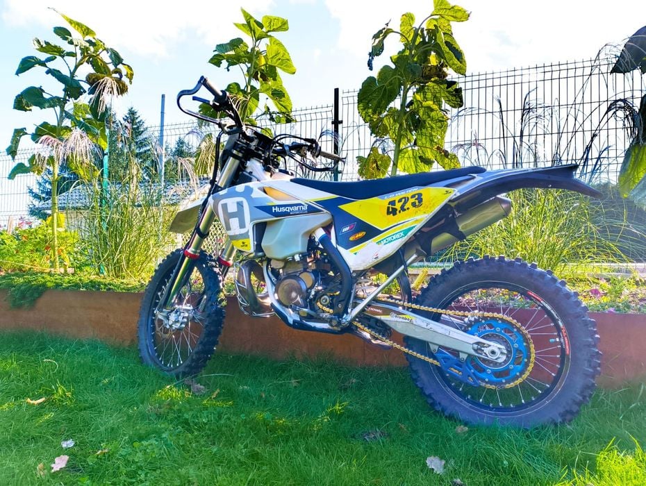 Husqvarna te 300 tpi 2019 tubeles kaganiec setting ok.230h tłok sel.A