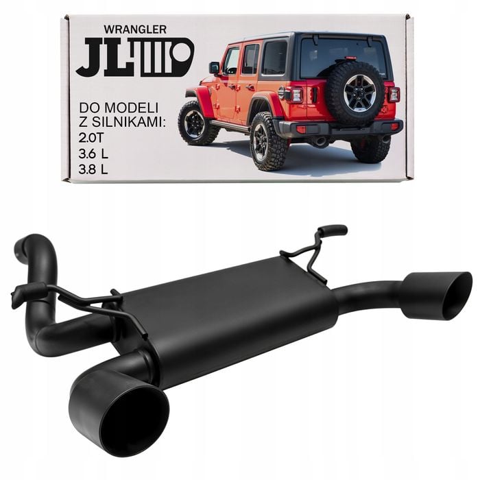 jeep wrangler jl 2018+ wydech tuningowy