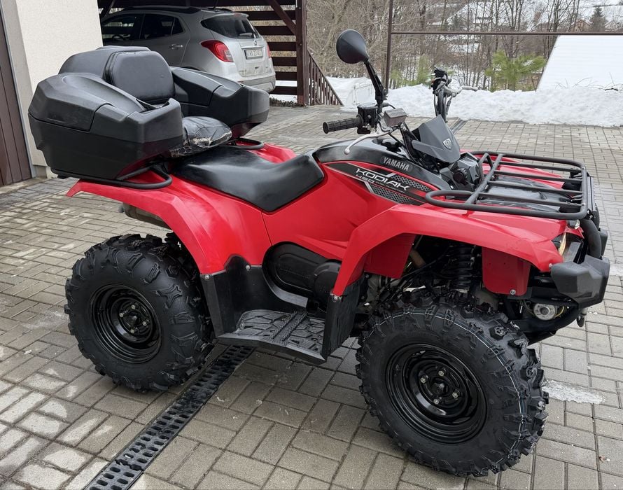 Yamaha Kodiak/Grizzly 450 FI 4x4 kufer Led wyciagarka Homologacja T3B