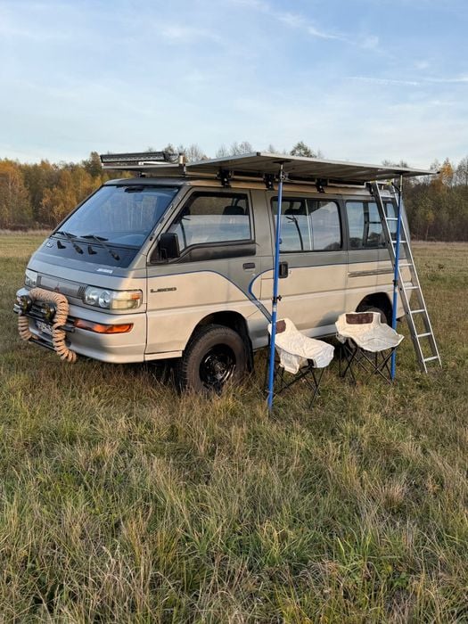 Mitsubishi L300 offroad camper 2.5td 4x4 reduktor 8-osobowy zamienie