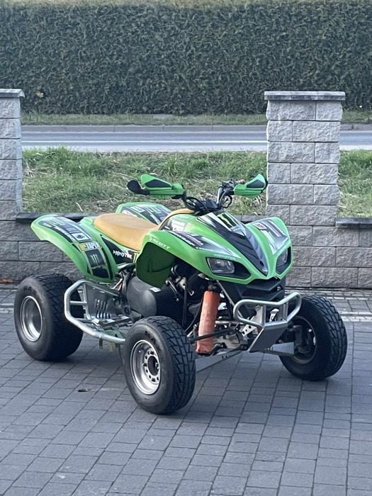 Quad Kawasaki kfx 700 60km zarejestrowany na 2 osoby Doinwestowany