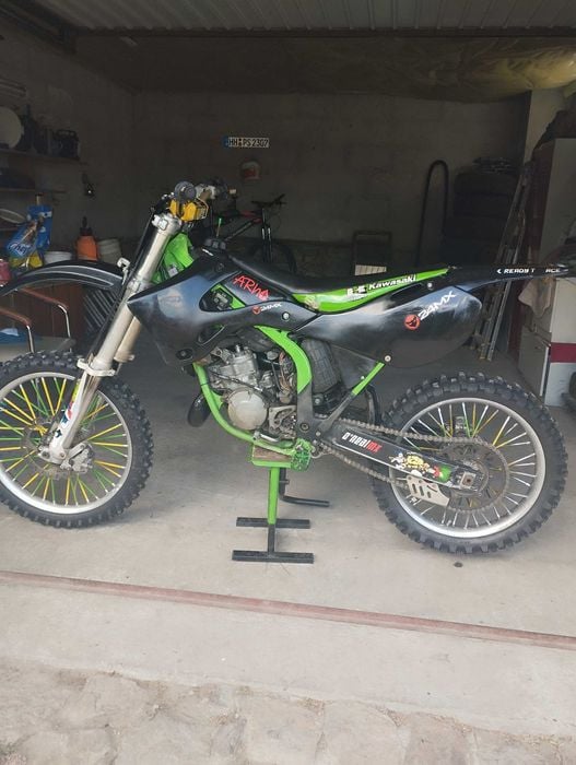 Kawasaki kx 125 po remoncie