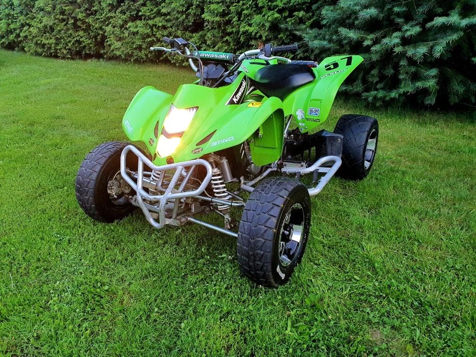 Quad KAWASAKIi KFX400 jedyny taki szeroka ośka sportowy szybki wariat