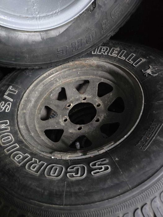 Sprzedam koła Nissan Patrol 15" - komplet