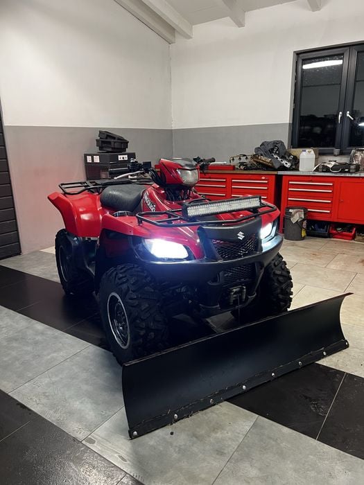 Suzuki King Quad 750 Doinwestowany + PŁUG