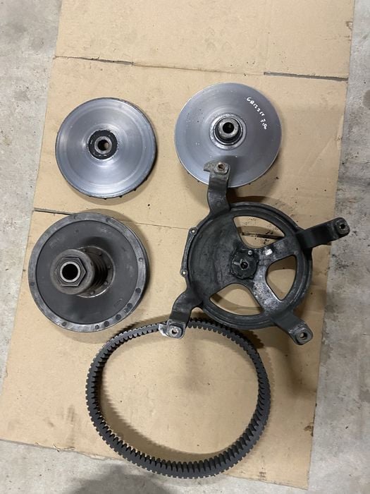 Wariator przeciwtalerz grizzly 700 yamaha kodiak 700 sprzęgło pajak